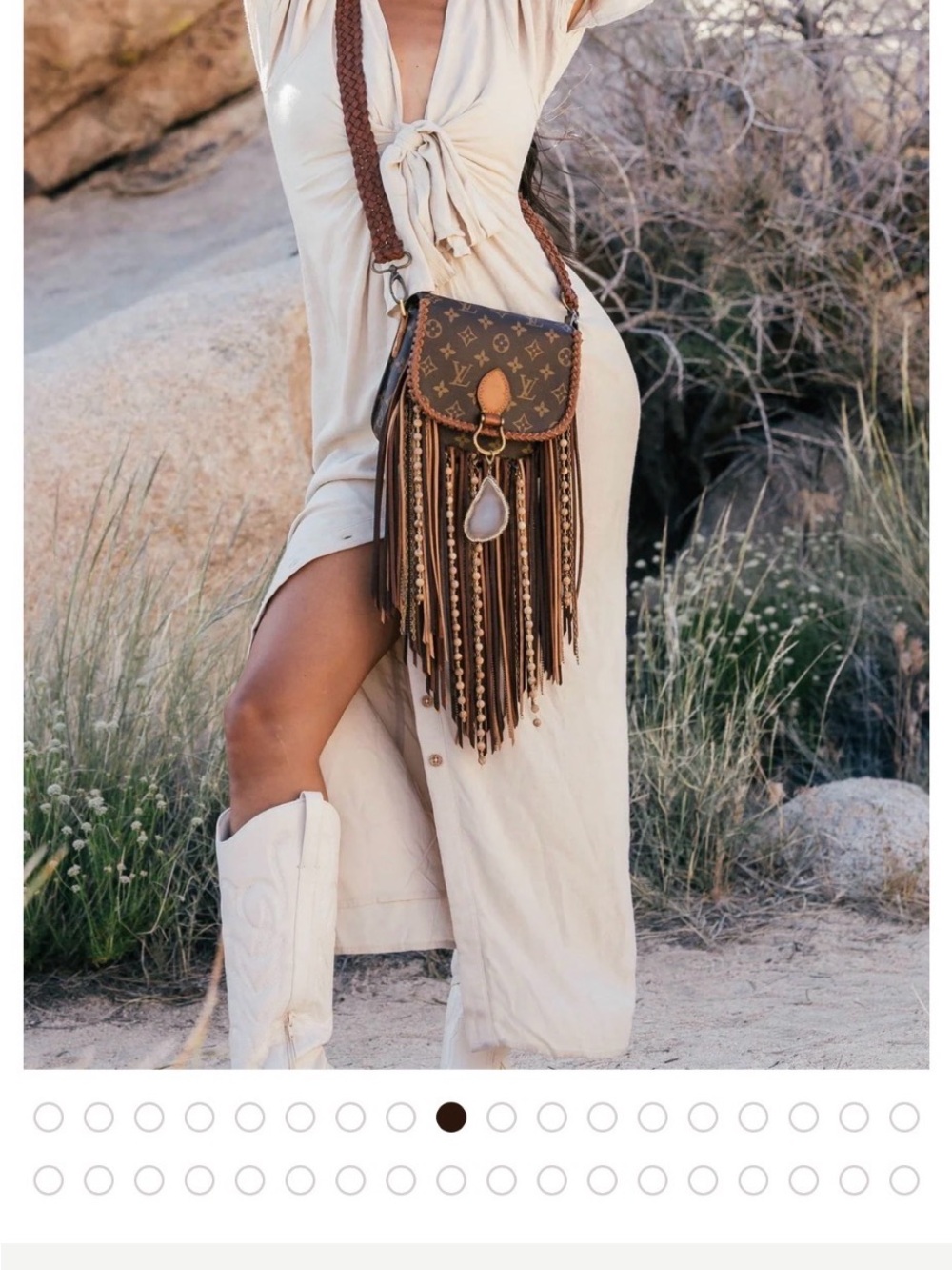 Vintage Boho Bags World Traveler - Picture 2 of 12